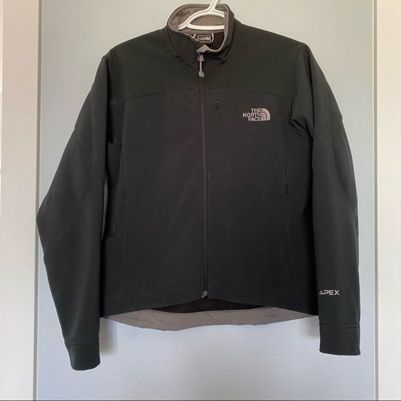 The north face apex soft shell jacket EUC black S - Picture 1 of 7